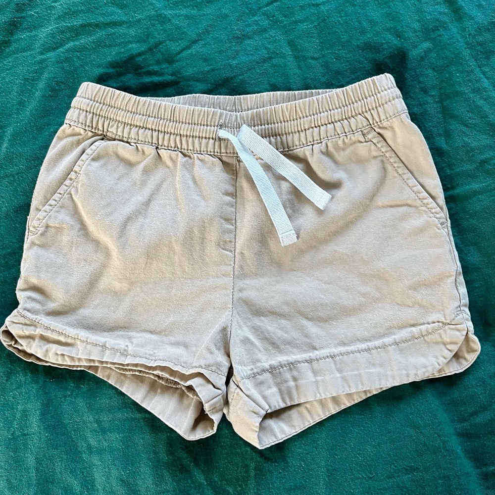 Girls Cat & Jack Tan Pull-On Shorts